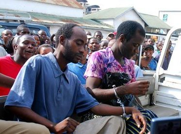 Tiwonge Chimbalanga & Steve Monjeza are a gay couple who were arrested and jailed to 14 years in Malawi