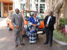 Joyce Banda & Oswald Lutepo