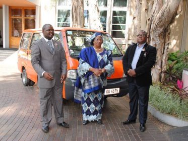 Joyce Banda & Oswald Lutepo