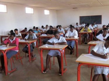 Malawi Students seating for Examination