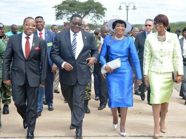 Peter Mutharika+Saulos Chilima+Gertrude Mutharika