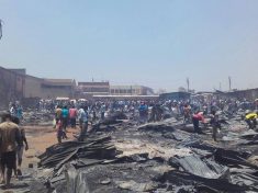 Mzuzu Market Fire