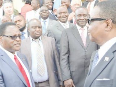 Lazarus Chakwera and Peter Mutharika