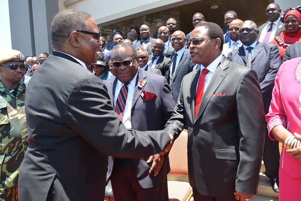 Peter Mutharika and Lazarus Chakwera
