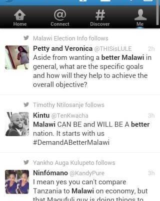 Demand better Malawi Twitter