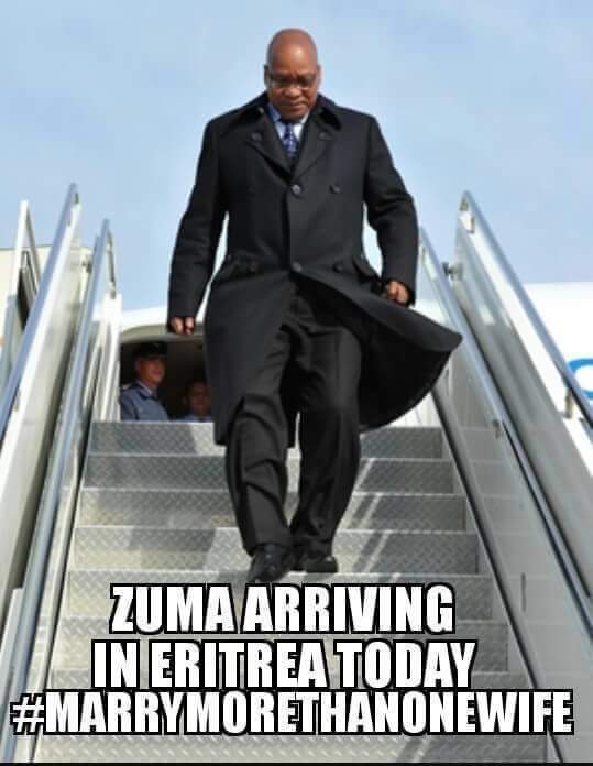 Jacob Zuma Eritrea meme
