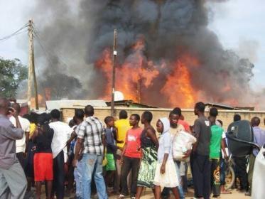 Mzimba Market Fire