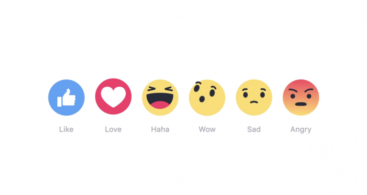 Facebook adds Reaction features