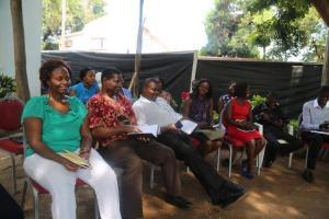Malawi world vision drills staff on Child Protection