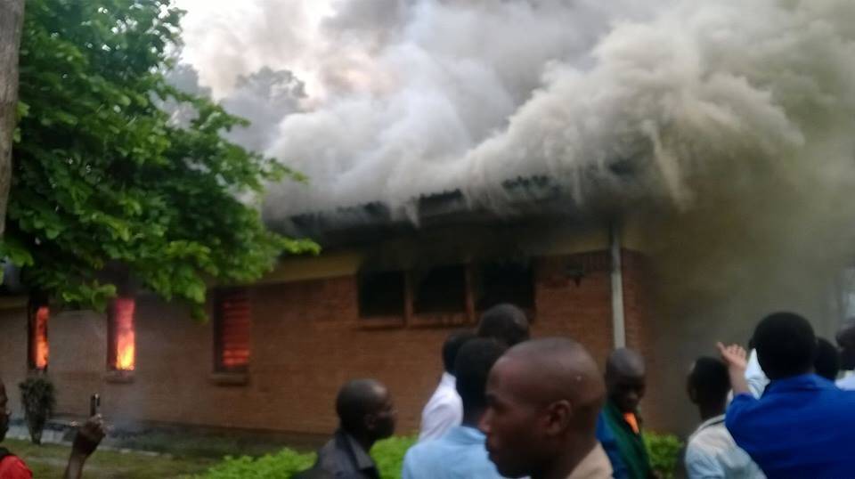 Mulanje Hospital on Fire (2)