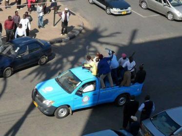 DPP panga wielding cadets