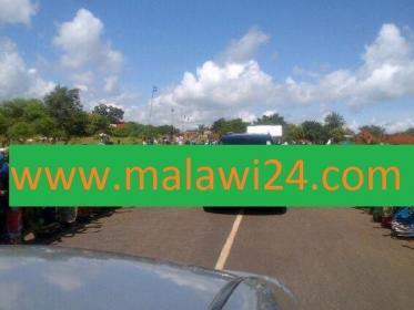 Mutharika's convoy