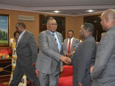 Peter Mutharika, CCAP officials