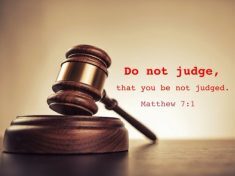 do not judge