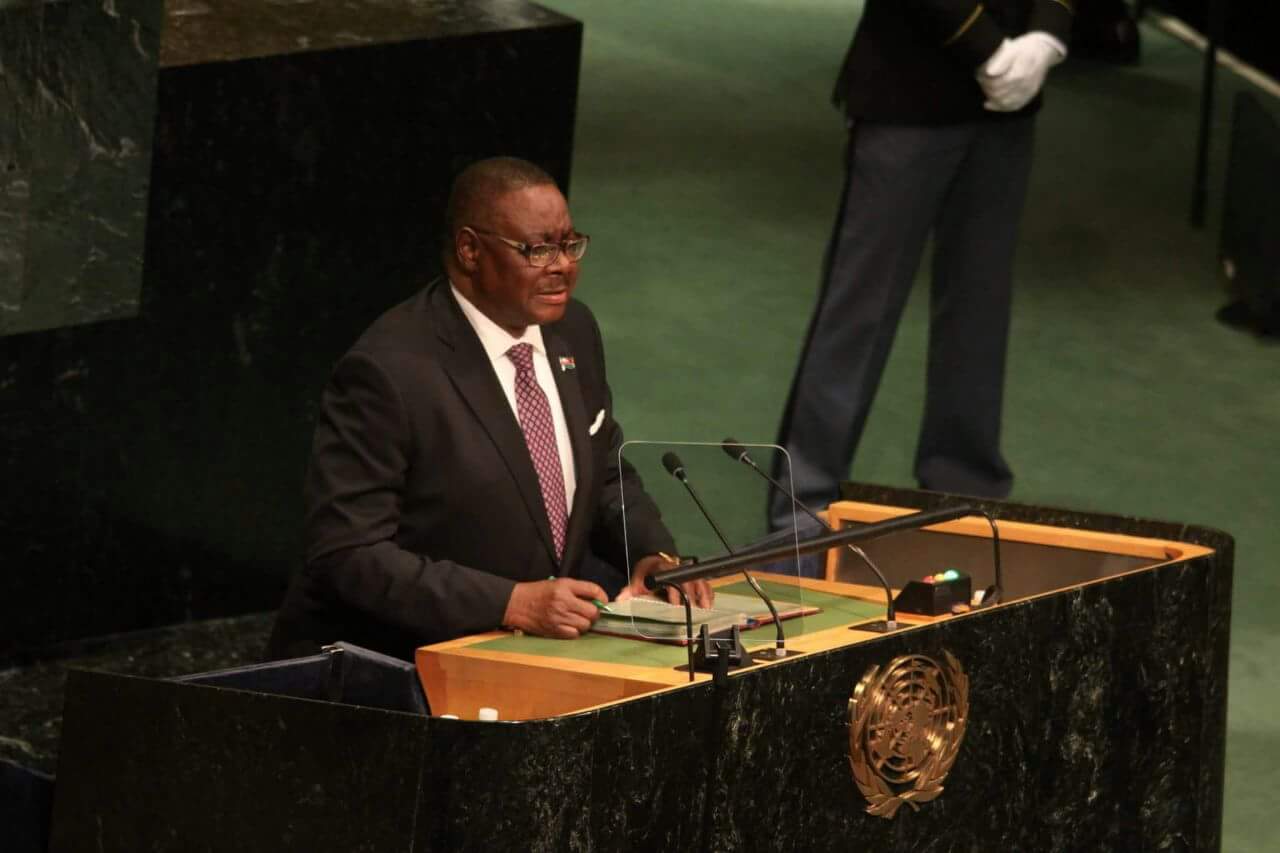 Peter Mutharika- UN