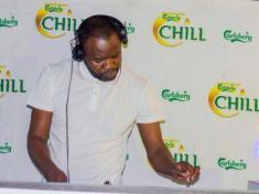 South Africa's DJ Ganyani at Chill White Party in Lilongwe