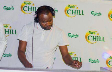 South Africa's DJ Ganyani at Chill White Party in Lilongwe