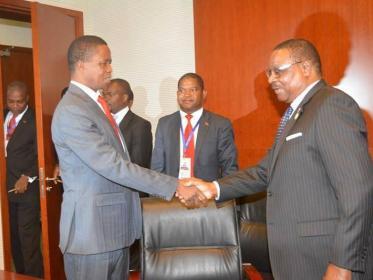 Edgar Lungu, Peter Mutharika