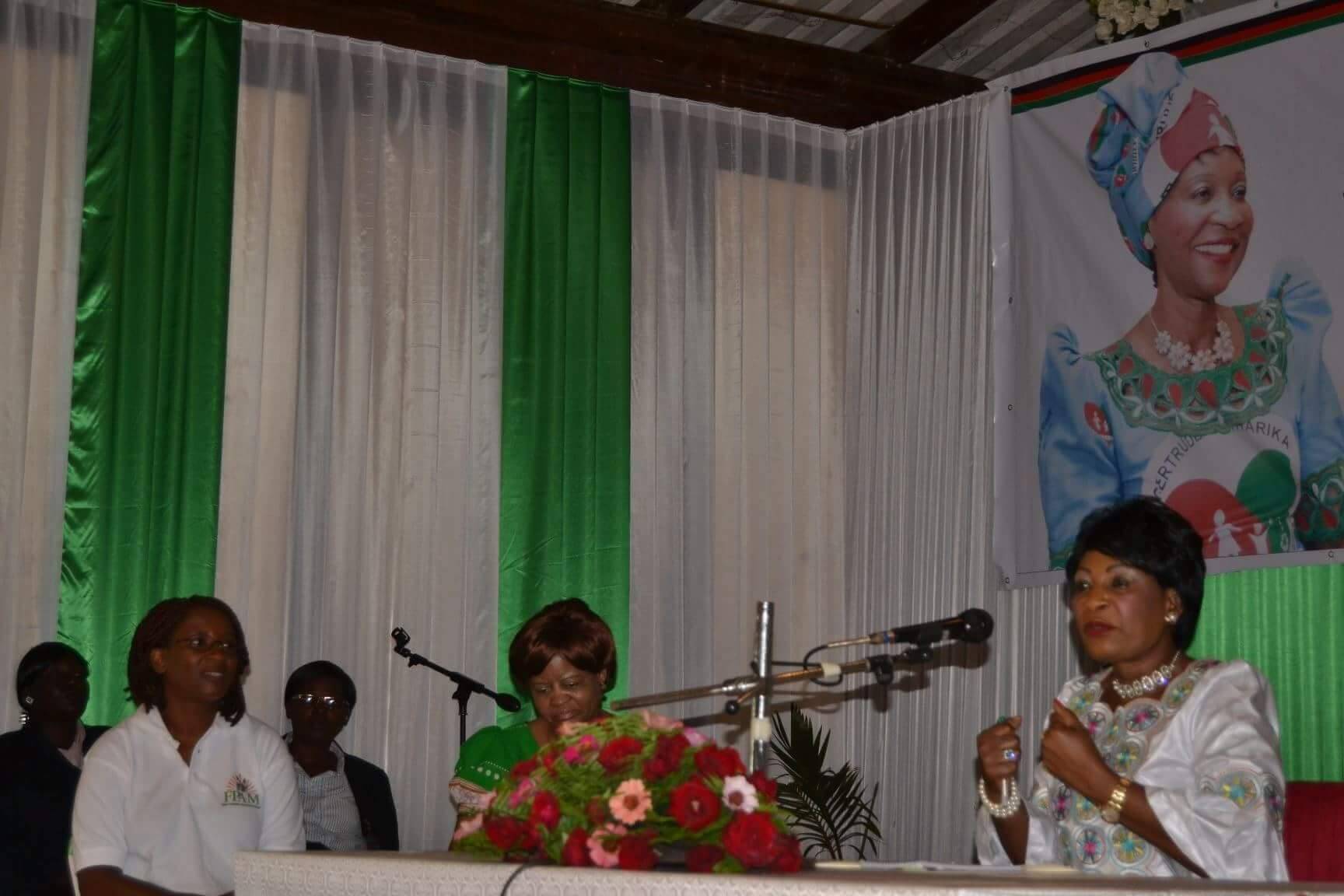 First Lady Gertrude Mutharika