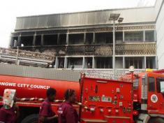 Ministry of Agriculture Office fire