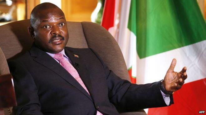 Burundi President Pierre Nkurunziza