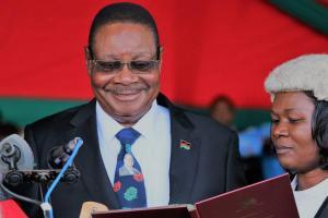 Malawi President Peter Mutharika swearing in ceremony