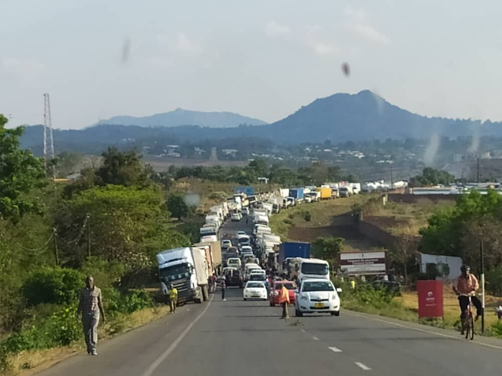 Striking Truck Drivers in Malawi