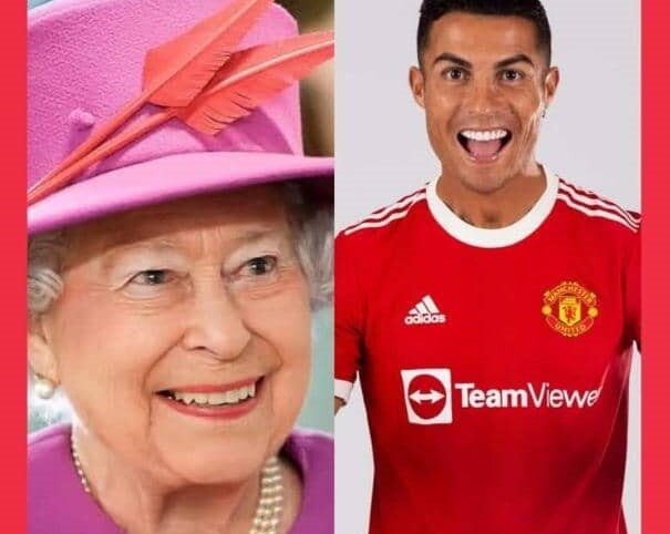 queen elizabeth cristiano ronaldo shirt