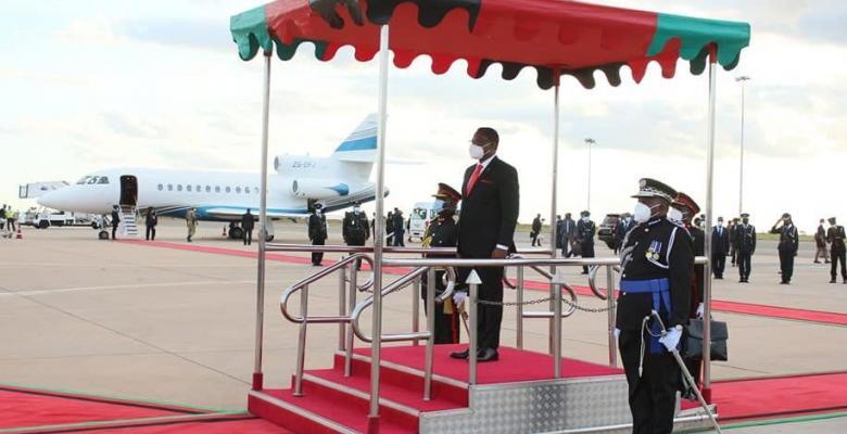 Malawi president Lazarus Chakwera