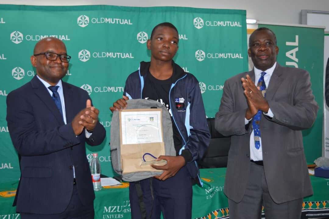 Old Mutual Malawi awards 2021/22 Mathematics Olympiad finalists ...