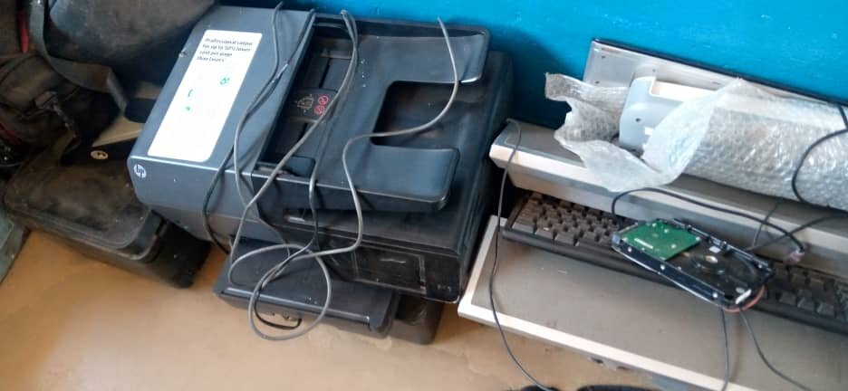 Equipment used for fake money printing