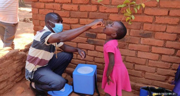 Malawi has been administering polio vaccination since last year