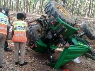 Site of the Accident at Vizara Rubber Estate, Nkhatabay, Malawi