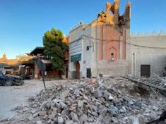 Morocco Earthquake has caused damage in Marrakech