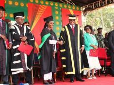 President Lazarus Chakwera attended Mzuzu University graduation in Mzuzu