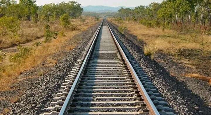 Marka Bangula railway section in Malawi under construction by Malawi Government