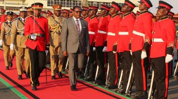 Lazarus Chakwera Malawi President has travelled to United States