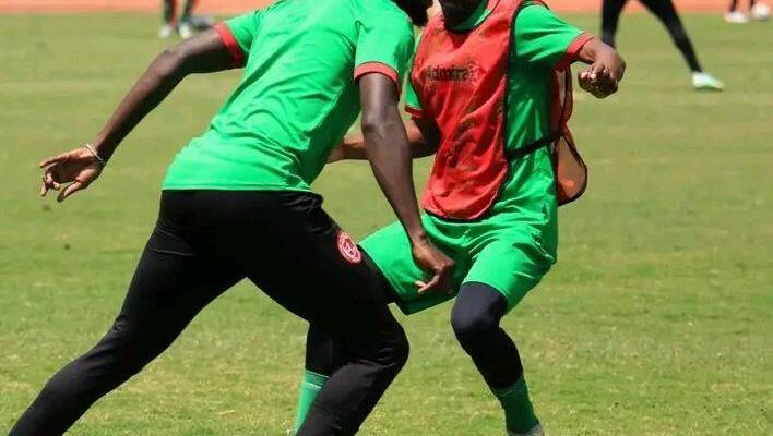 Nyasa Big Bullets players training