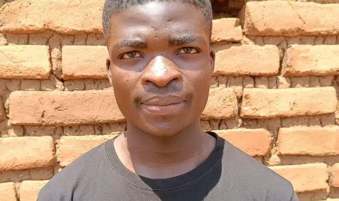 Boy with six points in MSCE exam doing piece works as he plans for university