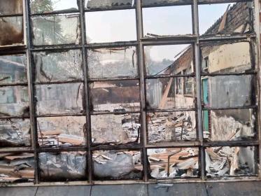 Fire at Robert Blake secondary School in Dowa