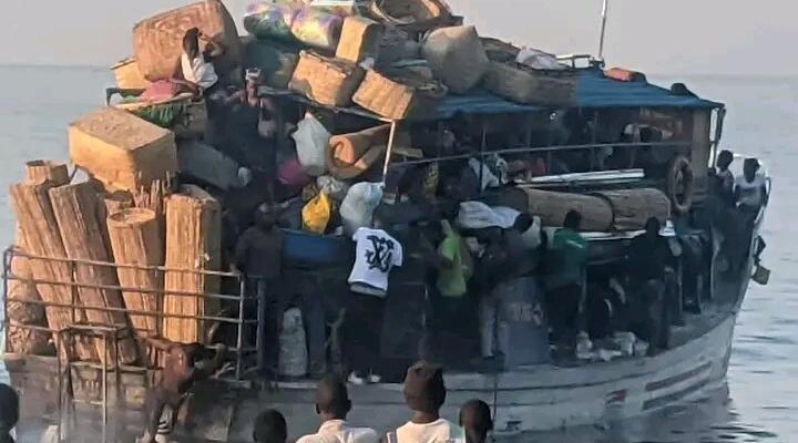 Overloaded vessel on Lake Malawi was spotted operating on Lake Malawi and its pictures went viral on social media