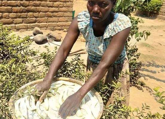 People in Malawi have been hit by hunger. This woman is one of such people in Phalombe