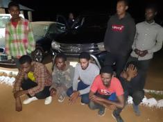 Migrants who were being trafficked to Lilongwe after entering Malawi were intercepted by police