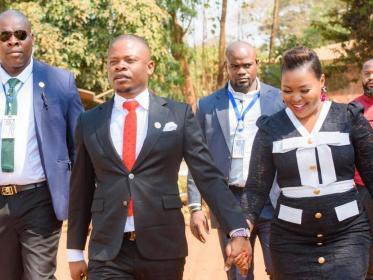 Prophet Shepherd Bushiri and his wife Mary Bushiri