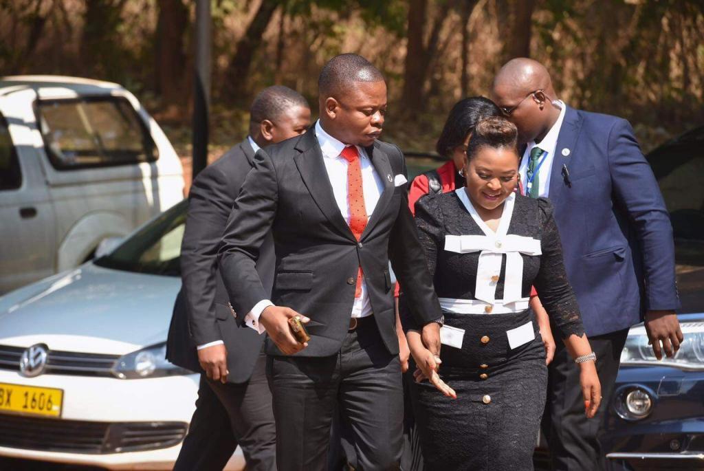 Prophet Shepherd Bushiri and Wife Mary Bushiri Walking