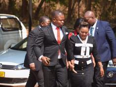 Prophet Shepherd Bushiri and Wife Mary Bushiri Walking