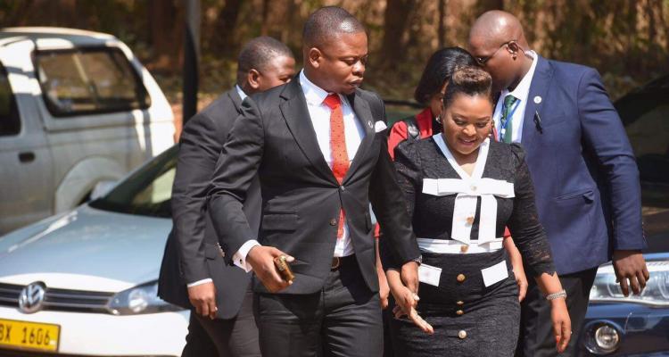 Prophet Shepherd Bushiri and Wife Mary Bushiri Walking