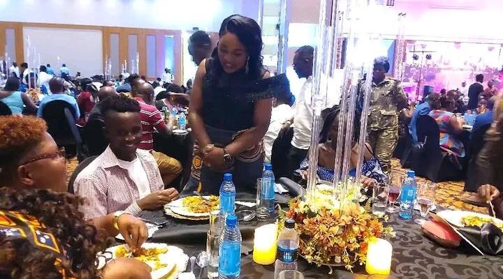 Minister of Tourism Vera Kamtukule during the first Tourism Gala that was held at Bingu International Convention Center (BICC) in Lilongwe marking the end of tourism month in September 2023