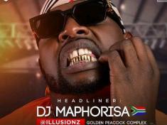 DJ Maphorisa appears on a poster for Illusionz club launch