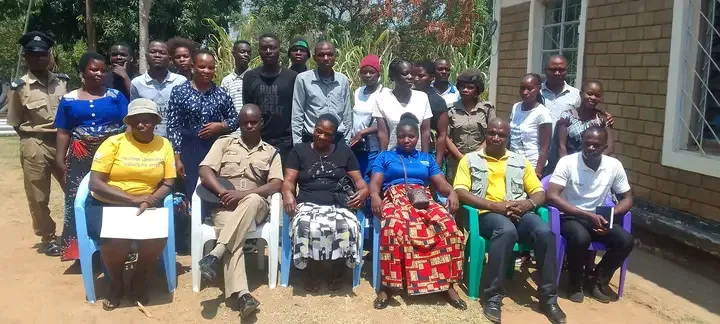 Mwanza Female Sex Workers (FSW) Association Chairperson, Angella Mwazemba at a stakeholders interface meeting organised by Centre for Human Rights Education Advice and Assistance (CHREAA) with funding from Southern Africa Litigation Centre a